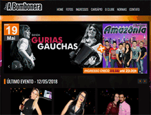 Tablet Screenshot of clubeabombonera.com.br